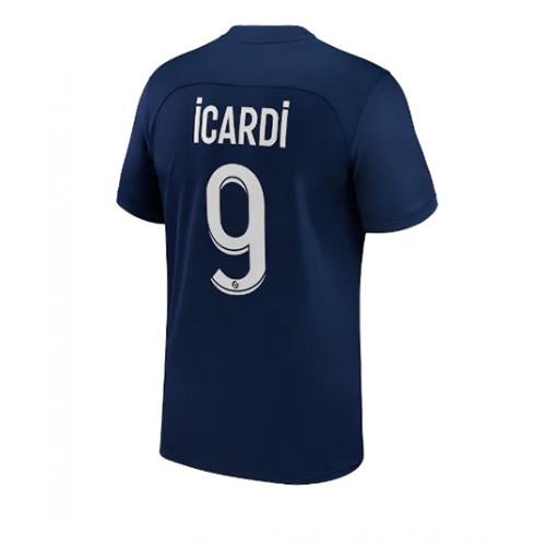 Fotbalové Dres Paris Saint-Germain Mauro Icardi #9 Domácí 2022-23 Krátký Rukáv